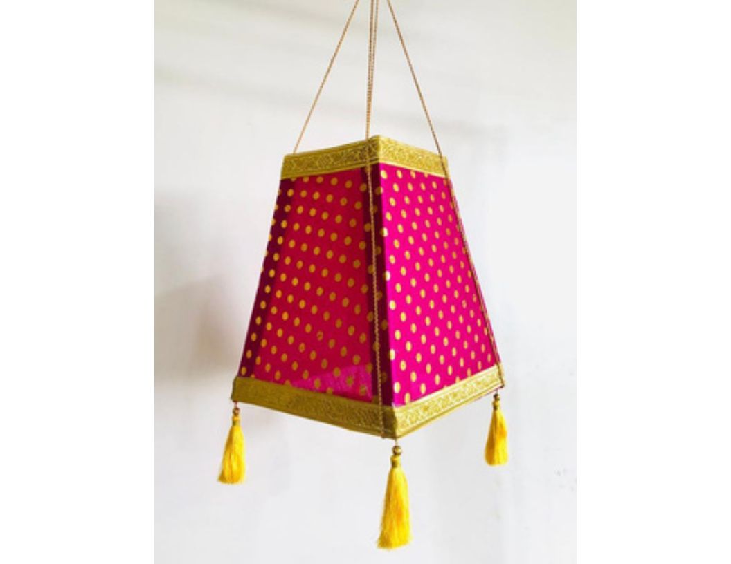 Large Triangular Shape Diwali Lantern